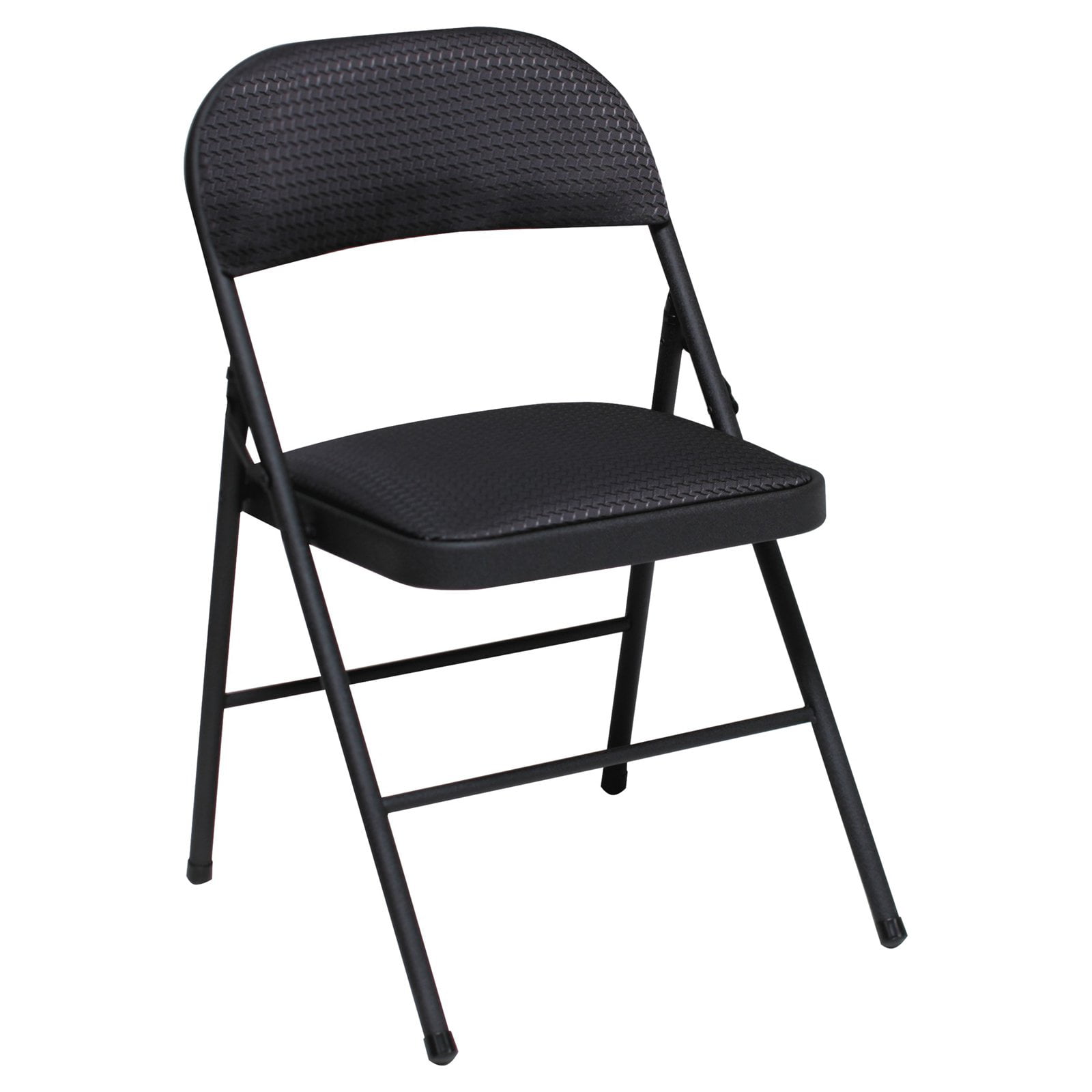 Cosco Deluxe Metal and Fabric Folding Chair, Set of 4 - Walmart.com