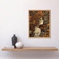 thumbnail image 2 of Stop and Smell the Flowers Boho Woman in Field Art Print Framed Poster Wall Decor 12x16 inch, 2 of 5