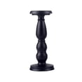 thumbnail image 2 of Black Iron Candlestick Pillar Candle Holder, Dining Table Decor, 3 Sizes Optional , L L, 2 of 7