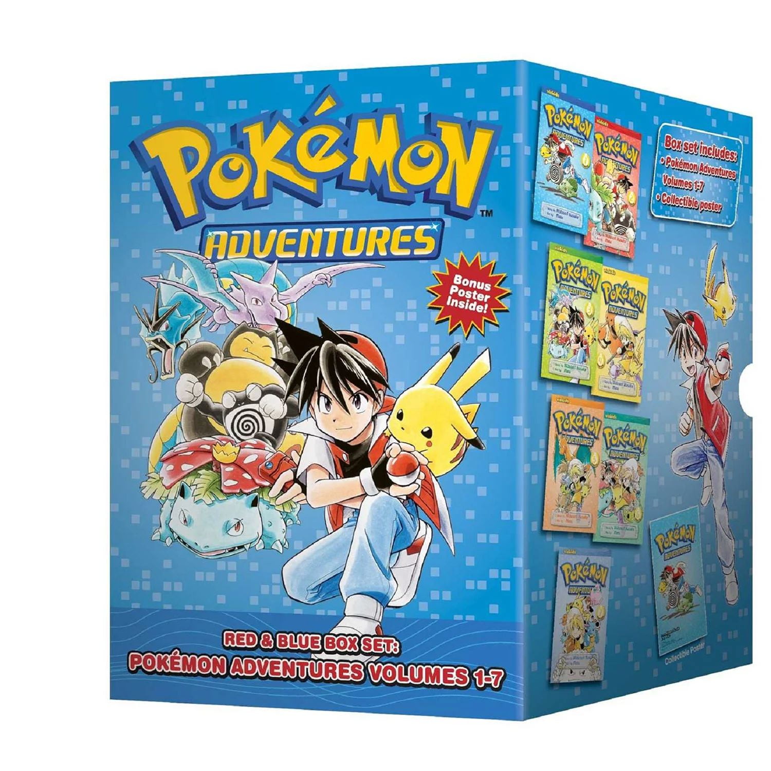 Pokémon Manga Box Sets: Pokémon Adventures Red & Blue Box Set (Set Includes  Vols. 1-7) (Series #1) (Paperback)