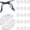 Clear, variant on RUseeN Eyeglass Nose Pads, 3.2mm Thickness Adhesive Anti Slip Glasses Nose Grips with Air Bag for Sunglasses Eyeglasses Reading Glasses (20 Pairs, Black)