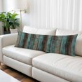 thumbnail image 2 of Teal Wood Grain Body Pillow Covers 20"x54", Gradient Farm Old Wooden Board Vintage Soft Brushed Microfiber Breathable Throw Pillow Covers, Pillowcase with Zipper for Couch Sofa Bedroom Living Room, 2 of 9