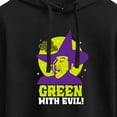 thumbnail image 3 of The Wizard of Oz - Green With Evil - Juniors Cropped Pullover Hoodie, 3 of 5