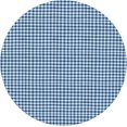 thumbnail image 3 of Round Fitted Tablecloth 52 Inch, Blue Grids Round Fitted Tablecloth Stretch Table Cover Breathable Tablecloths Outdoor Tablecloth for Dining, Parties, Camping, 3 of 8