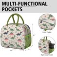 thumbnail image 6 of Womens Beige Dinosaurs Flowers Leaves Lunch Box for Work,Insulated Lunch Bag for Women,Loncheras Para Mujer,Leakproof Adult Lunch Bag for Work,Beach,Travel,Picnic,Camping, 6 of 7
