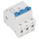 thumbnail image 2 of Disyuntor, Disyuntor 3P PA66 Nylon Montaje en riel DIN Disyuntor en miniatura Capacidad de ruptura 6000A 400V 6A, Proteger sistemas eléctricos de bajo voltaje, 2 of 8