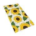 thumbnail image 2 of Sigee Sunflowers Print Superfine Fiber Towel Soft, Absorbent, Essential for Home and Travel ,Bath Sheets Bathroom Hand Towel 27.5x16 inches, 2 of 8