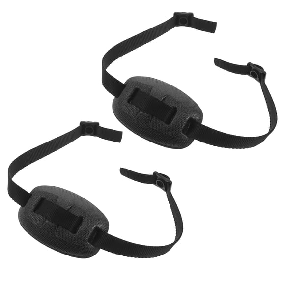NICEXMAS 2-Pack Replacement Chin Straps for Hockey Football Softball with Padded Comfortable Chin Cup, Black