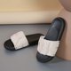 thumbnail image 4 of Amzcrzy Zapatos de mujer,Zapatos de mujer,Zapatillas de mujer, Zapatillas de verano informales y cómodas para mujer, zapatillas planas de suela suave para playa a la moda Sandalias Mujer Zapatillas D, 4 of 6