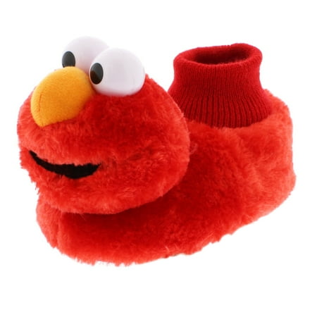 sesame street - sesame street elmo boys girls sock top slippers