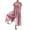 Pink, variant on hoksml Trousers for Women, Women Casual Solid V-neck Cotton Linen Romper Long Playsuit Zipper Jumpsuit on Clearance