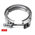 thumbnail image 1 of 2" 2.25" 2.5" 2.75" 3" 3.5" 3.75" 4" stainless steel auto V-band quick release clamp V clamp normal V clamp~14226, 1 of 1
