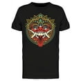 thumbnail image 1 of Ritual Balinese Mask Graphic T-Shirt Men -Image by Shutterstock, Male XX-Large, 1 of 2