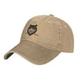 thumbnail image 1 of ZICANCN Black and White Lion Animals Adjustable Baseball Cap Women , Hats for Men Adult Washed Cotton Denim Baseball Caps Fashion, 1 of 8