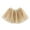 Gold, variant on TIREOW Girls Glittery Sequin Tutu Tulle Layered Skirt Puffy Mesh Sequin Skirts Daily Pompous Birthday Dance Party Princess Short Skirts