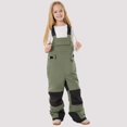 thumbnail image 4 of MAIHAN-Kids' Snow Bib - Boys' and Girls' Insulated Waterproof Ski Pants Overalls,Kids Snow Pants Baggy Ski Pants , Snowboarding & Winter Outdoor Play(Green2,8-9 Years), 4 of 6