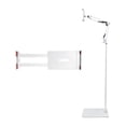 thumbnail image 4 of funtasica Tablet Floor Stand 4-11 inch Screen Devices Overhead Bed Phone Stand for Gym White, 4 of 9