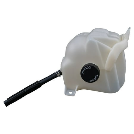 TRQ Radiator Coolant Reservoir Expansion Tank Overflow Bottle Compatible with 1995-2000 Chrysler Cirrus 1996-1998 Sebring Dodge Stratus 1996-2000 Plymouth Breeze CH3014166