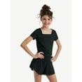 thumbnail image 3 of Justice Girls Mesh Hem Tulip Short Set, Sizes XS - XLP, 3 of 7