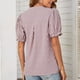 thumbnail image 4 of Camisa de gasa para mujer Nikou con pompones, 4 of 6