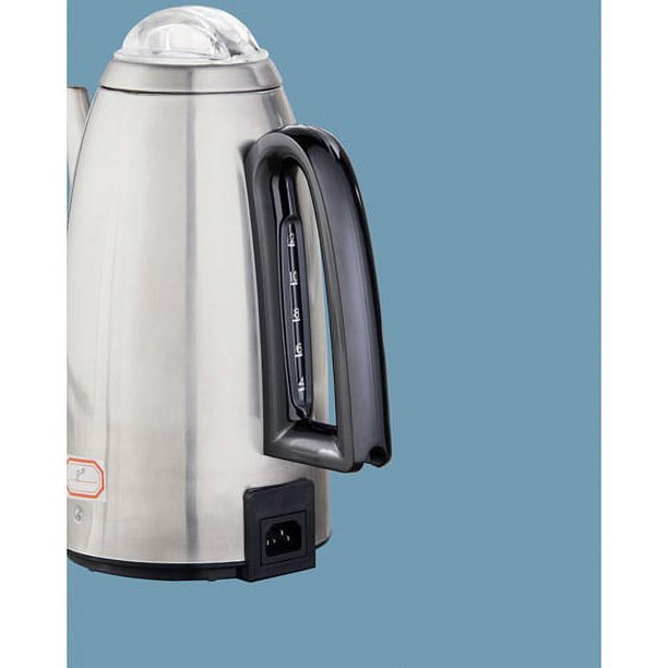 Hamilton Beach 12 Cup Percolator, Stainless Steel, Model 40614R