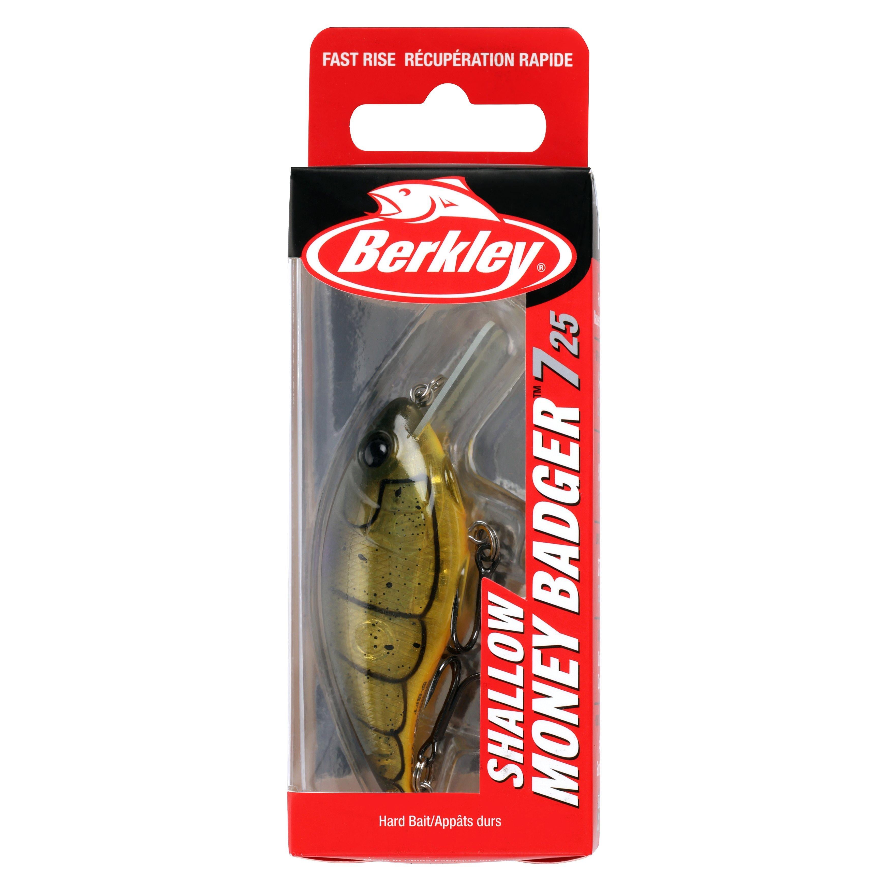 Shallow Money Badger Fishing Crankbait, 2.75 in, Phantom Craw