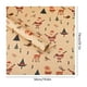 thumbnail image 3 of Rollo de Papel de Regalo Navideño | Papel Kraft Impreso a Doble Cara de 48 X 73 Cm | Color Caqui con Árboles, Alces y Campanas | Papel de Regalo Duradero y Resistente para Navidad, Hanukkah, Regalos, 3 of 6