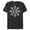 Dark Heather, variant on Spider-Man Winter Holiday Snowflake Logo - Short Sleeve Blended T-Shirt for Adults - Customized-Navy Heather