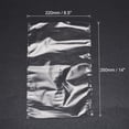 thumbnail image 5 of Uxcell 14 inch x 8.5 inch Shrink Wrap Bags Packaging Sealer Bags Transparent  100 Pack, 5 of 6
