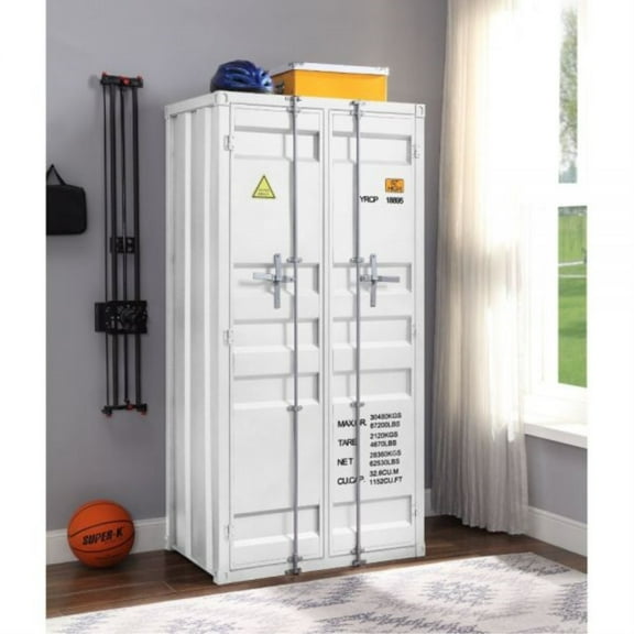 Ergode Wardrobe (Double Door) White