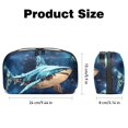 thumbnail image 5 of Shark Waterproof Oxford Fabric Charger Case for Electronic Devices, Hard Drive, Cords, Cables, and Phone - 5.9x9.44x3.14 Inches, 5 of 6