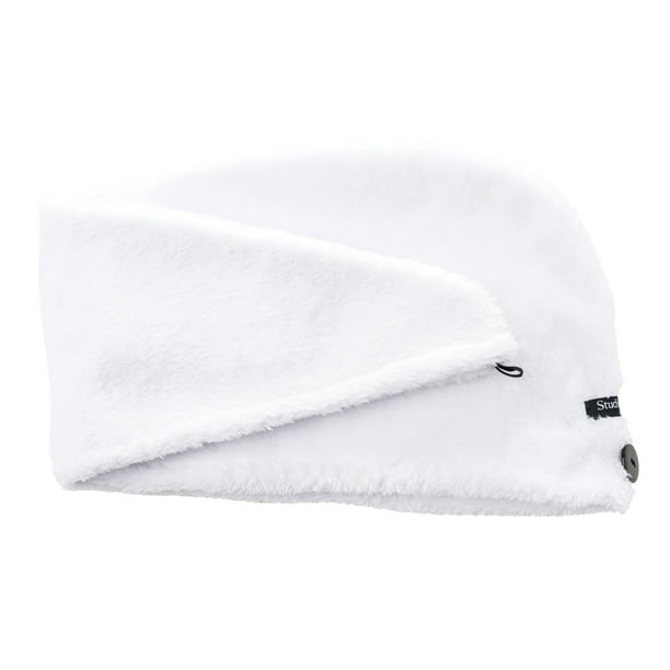 Studio Dry Turban Hair Towel, White - Walmart.com - Walmart.com