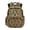 Brown Fish Camo Bass Print, variant on Brown Camo Bass Fish Kids Backpack for Boys, Sport Hunting Fishing Cartoon Print School Bag Lightweight/Breathable/Waterproof Book Bag for Kids 6-12 Back to School