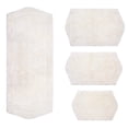 thumbnail image 6 of Home Weavers Waterford Collection 100% Cotton Non-Slip Bathroom Rug Set Machine Washable Bathroom Rug, Bath Rug, Bathroom Rug, Runner, Ivory Color 4 Piece Bath Rug set, 6 of 8