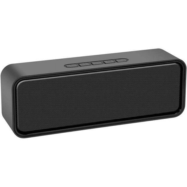 Altavoz (Negro) Inalámbrico Portátil, Bluetooth 5.0 con Graves HiFi Estéreo 3D, Batería de 1500 mAh, 12 Horas de Reproducción Rojo Verde
