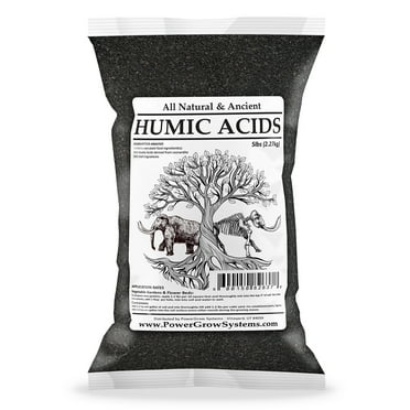PowerGrow Systems Vegetables Flowers Natural Fertilizer, 5 lbs with Humic Acid