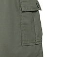 thumbnail image 4 of Cargo Shorts for Men Plus Size Stretch Casual Drawstring Elastic Waisted Summer Trendy Shorts with Multi Pockets Army Green 4XL, 4 of 8