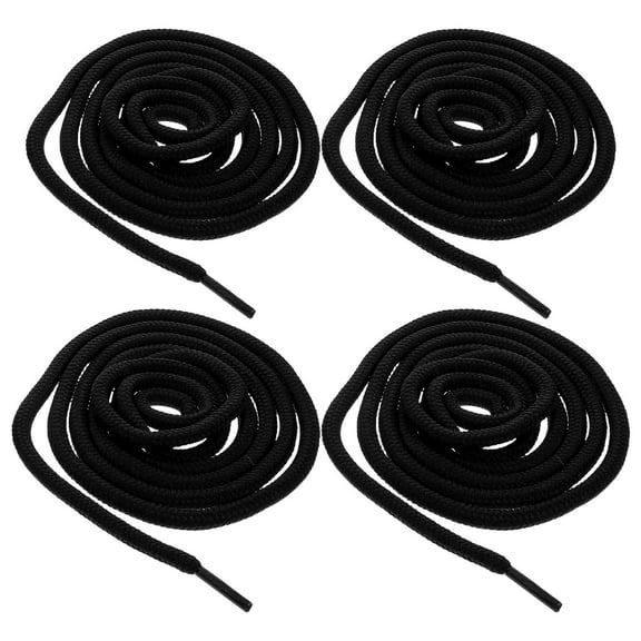 Luxshiny 2Pairs Black Sweatpants Drawstring Replacement and Hoodie String for Pants and Shoes