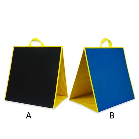 RUISINERY 17.12x17.32'' Felt Teaching Board Double-Sided Freestanding Felt Board/Flannel Board, Educational Classroom