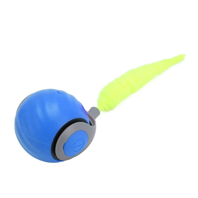 Juguete Automático Para Gatos, Pelota Giratoria Recargable Por USB, Juguete Interactivo Inteligente Con Luces LED De Arcoíris Para Tu Mascota.