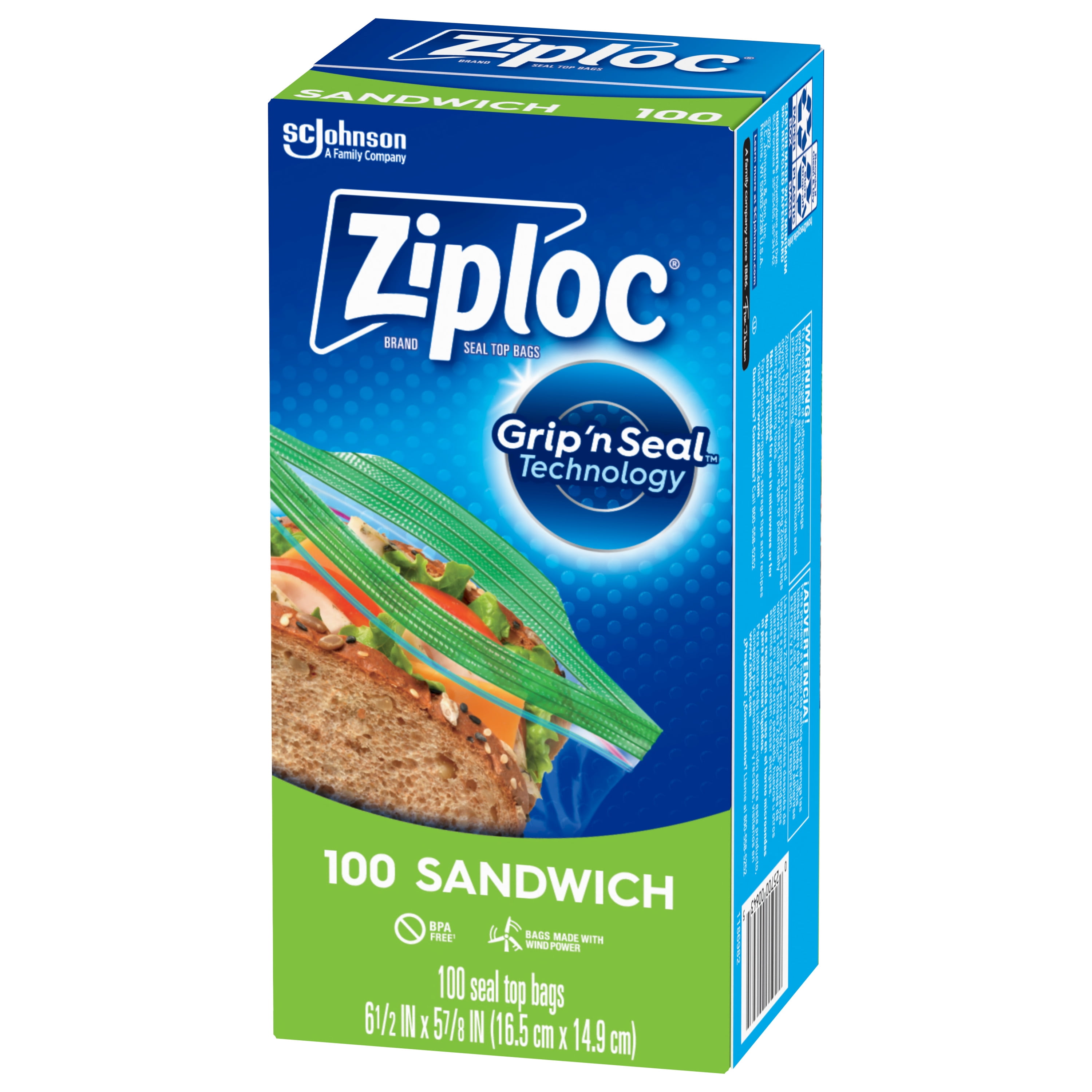 iQ Style Resealable Sandwich Bags Double Zipper 30CT 99210 – iScholar NY
