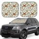 thumbnail image 1 of Fotbe Hawaiian Style Juego de 2 Piezas de Parasoles para Parabrisas | Bloqueador Solar para Auto | Accesorios Plegables para Protección Solar Interior-Medium, 1 of 6