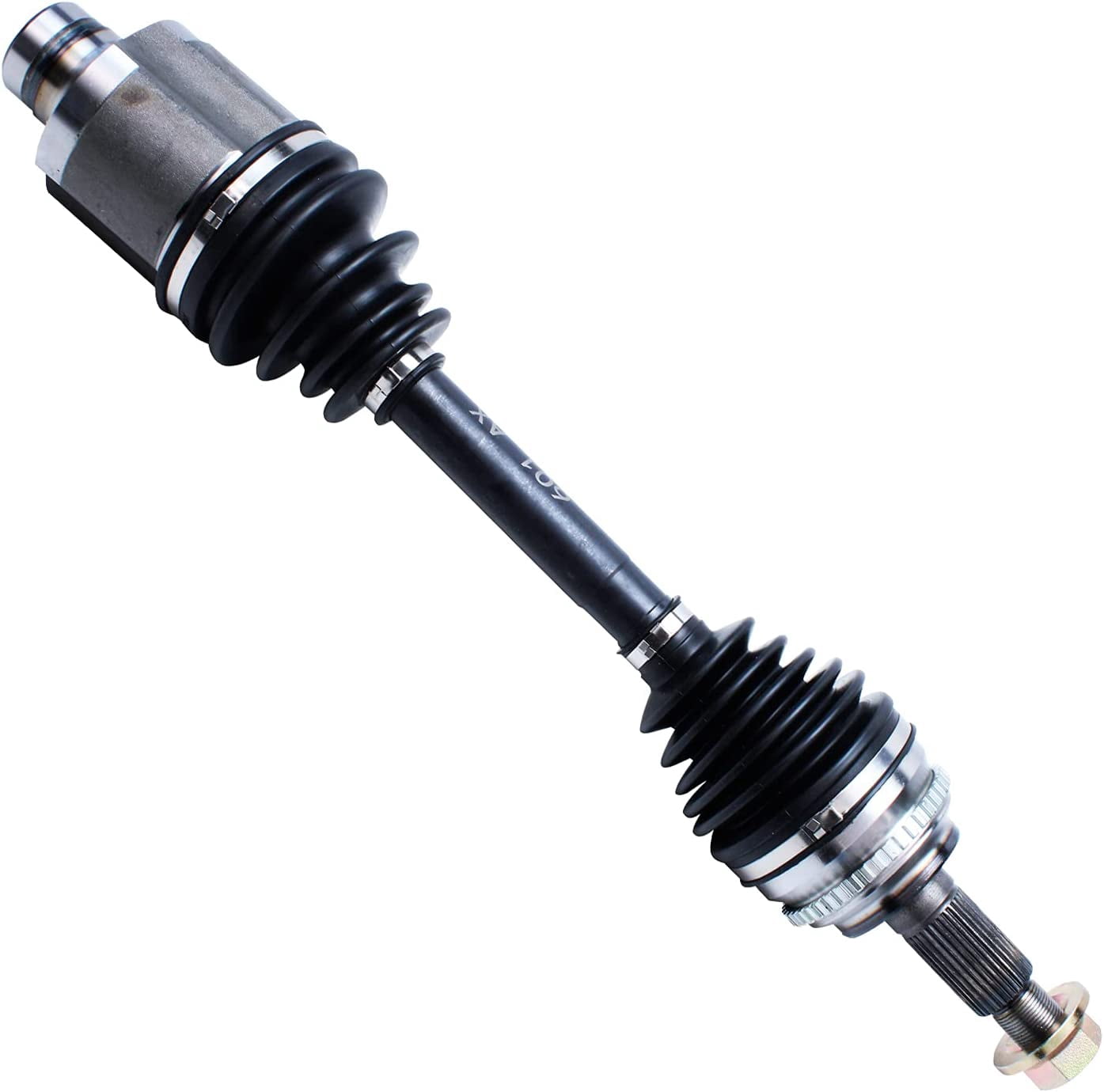 Detroit Axle - 2pc Front CV Axles for 2007-2014 Ford Edge, 2007-2015 Lincoln MKX, 2 Complete CV Axle Shafts Assembly 2008 2009 2010 2011 2012 2013 Replacement
