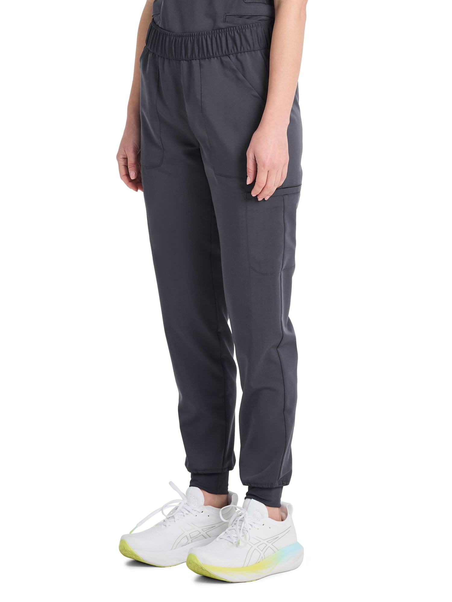Scrubstar Ultimate Women’s Petite Antimicrobial Cargo Jogger Scrub Pant, Sizes XS–XL