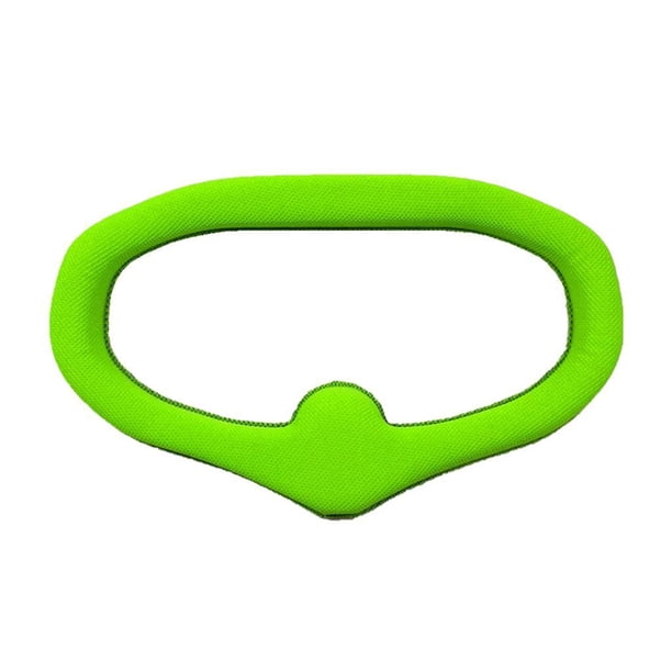 Vogacara Almohadilla para el ojo de la placa frontal Acolchado de espuma de tela agradable para la piel para gafas Kits de construcción modelo Verde