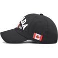 thumbnail image 2 of czcpp-Canada Baseball Cap,Adjustable,Canada Day Embroidered Maple Leaf Flag Golf Hat for Men Women Kids, 2 of 4