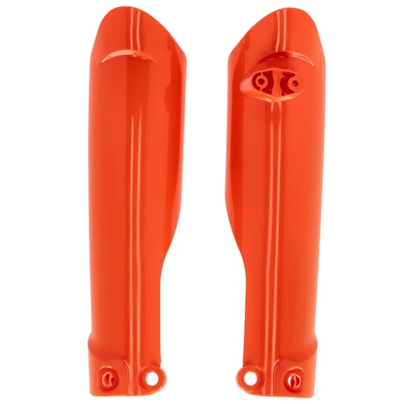 Acerbis Orange Plastic Front Fork Lower Covers (2980635226)