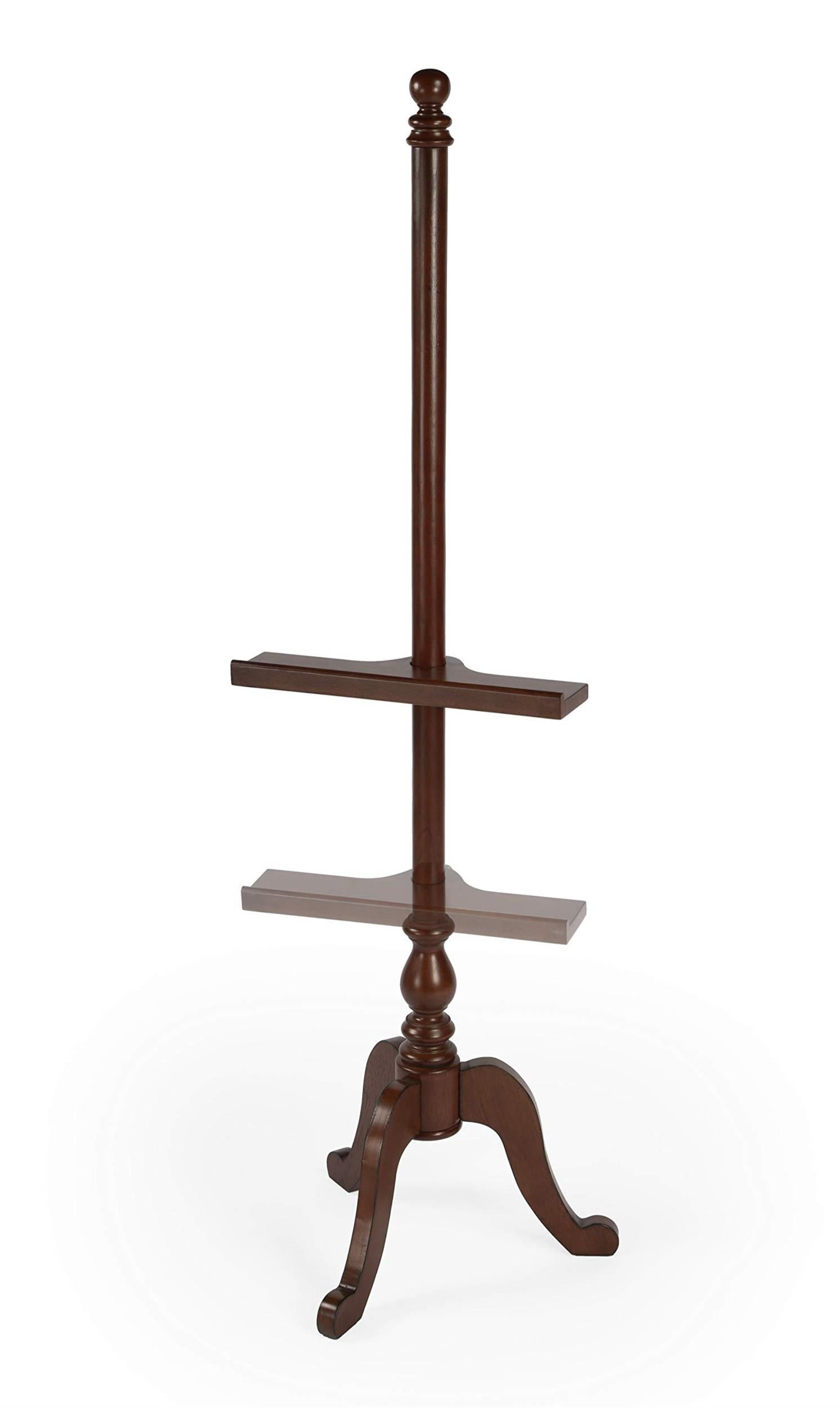 Beaumont Lane Wood Traditional Gallery Easel in Cherry Brown