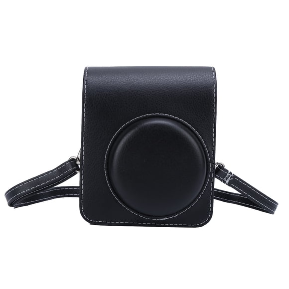 Mini Camera Protective Case, PU Leather Camera Case Anti Wear Anti Scratch Detachable Dustproof For Mini 40 Camera Black,Brown