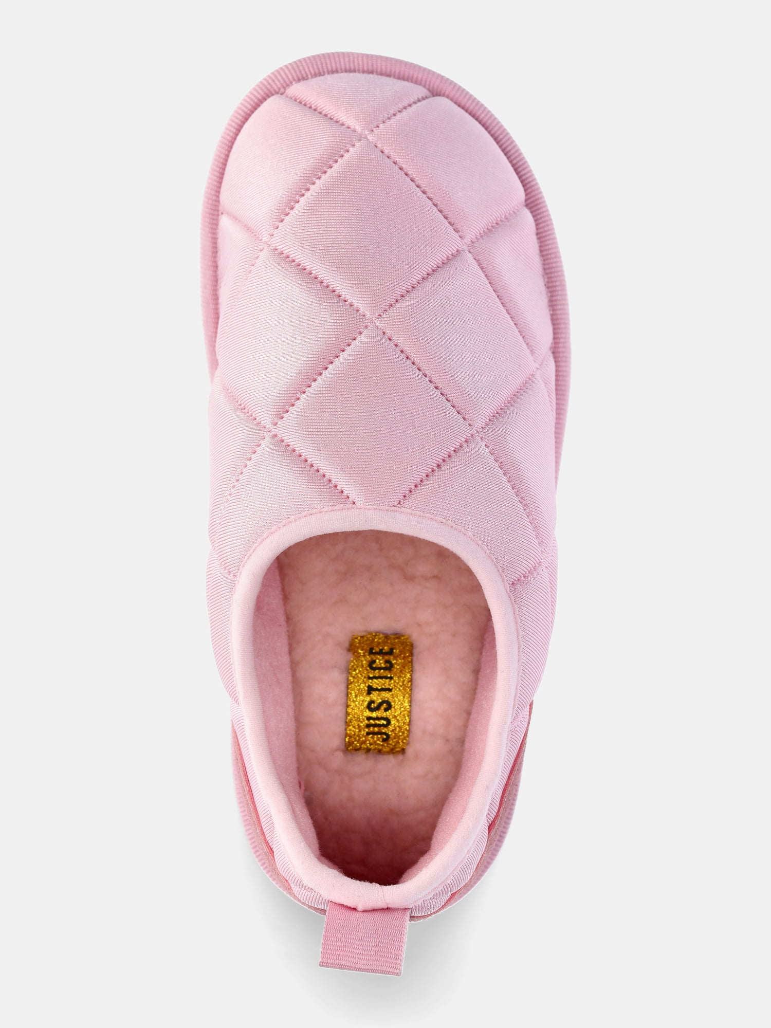 Justice Little and Big Girls' Quilted Platform Clogs